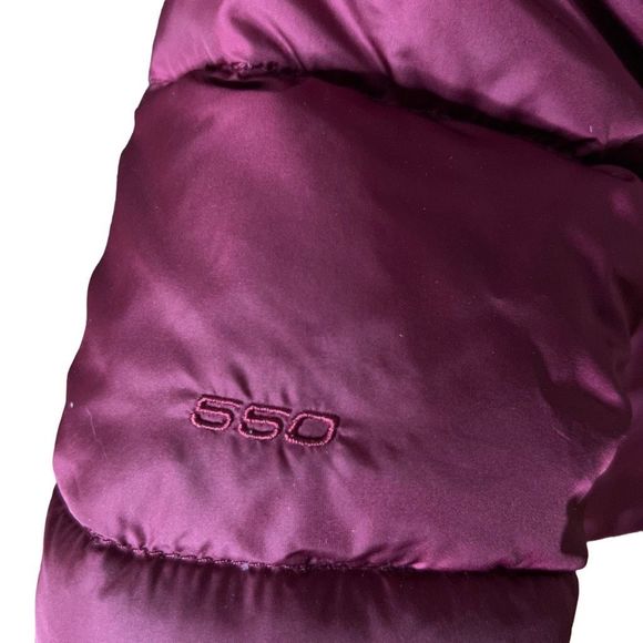 The North Face Womens 550 Long Down Coat Small - Picture 8 of 9
